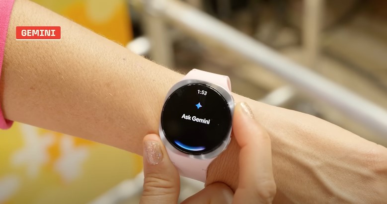 Gemini AI on the Watch